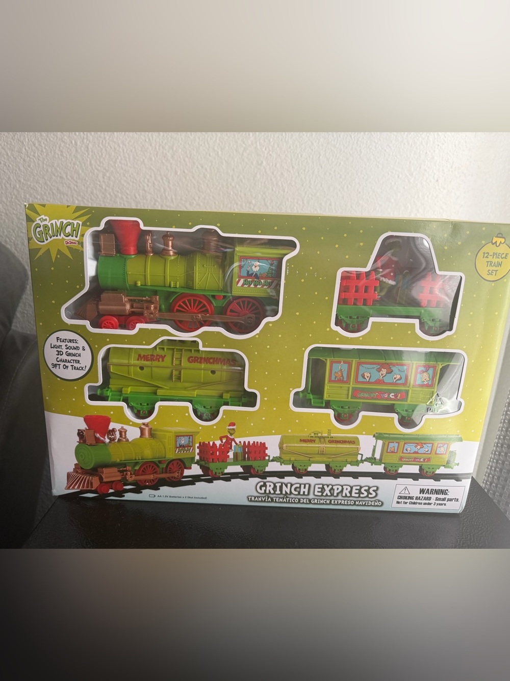 Grinch Express Green & Red Train Playset by The Grinch
